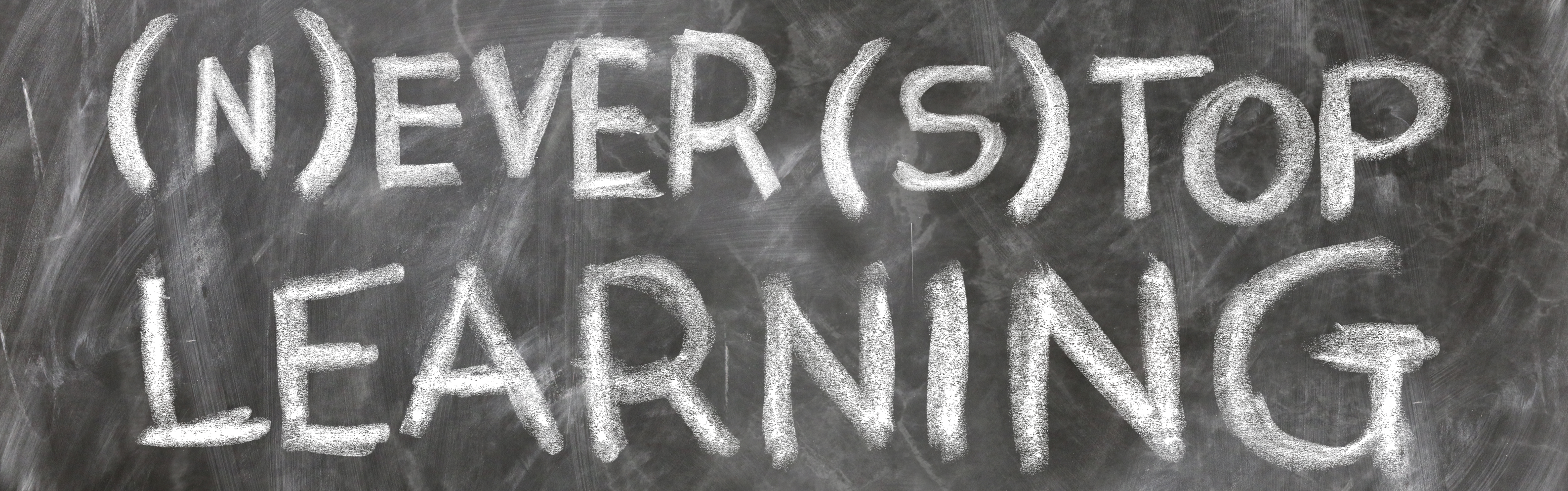 never stop learning